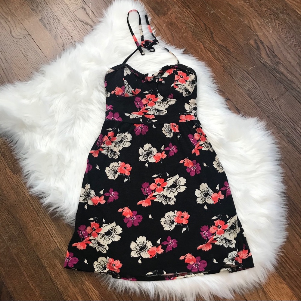 AMERICAN EAGLE FLORAL SUNDRESS